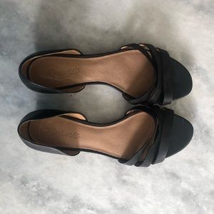 Madewell black flats